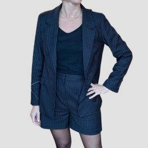 Vestes à rayures femme