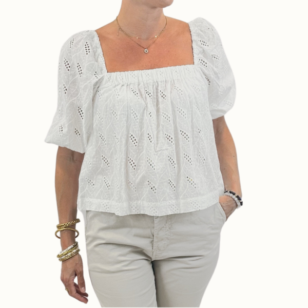 Blouse broderie anglaise