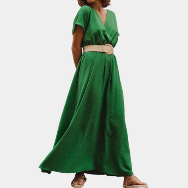 Robe longue fluide femme