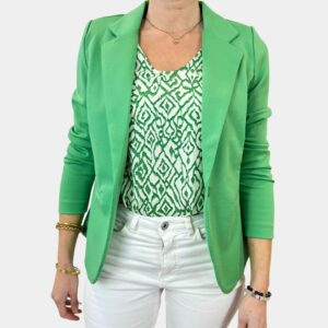 Blazer cintré uni femme