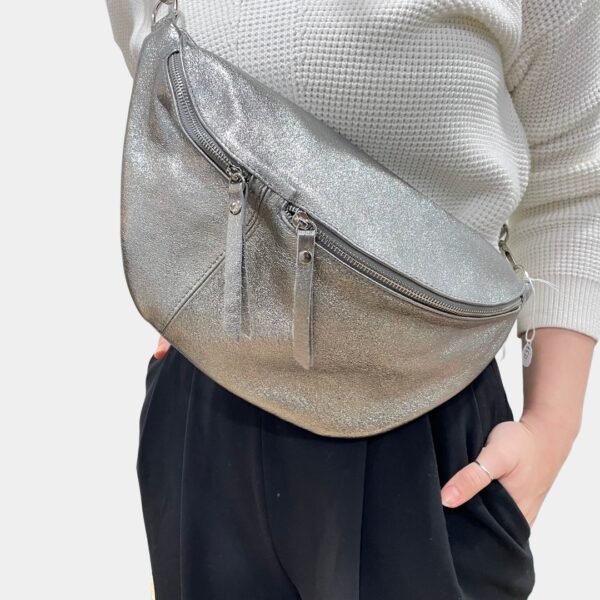 Sac banane maxi en cuir – Image 2