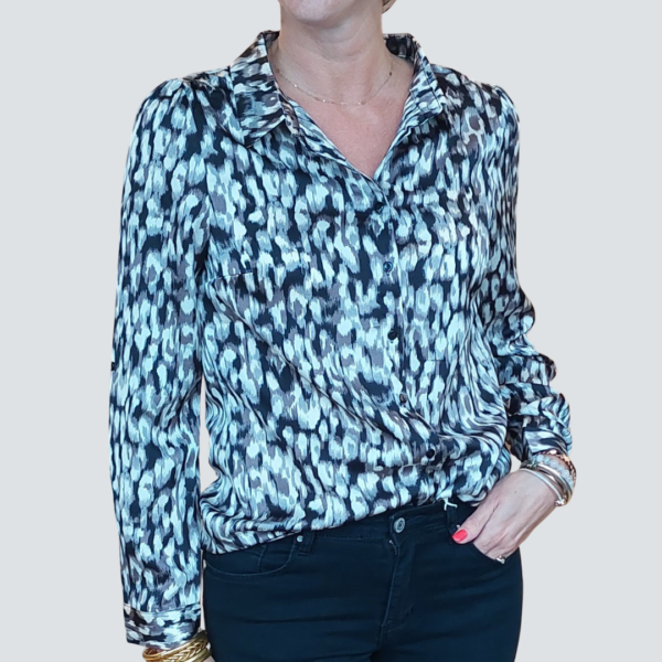 Chemise satinée