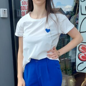 T-shirt imprimé cœur