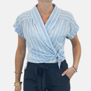 blouse cache coeur