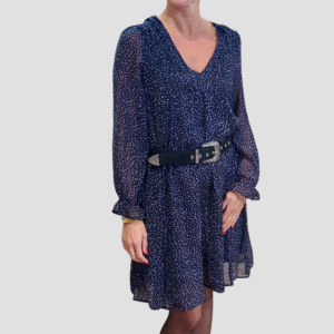 Robe courte empire