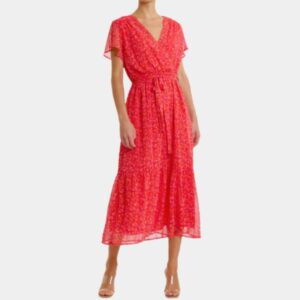 robe portefeuille longue femme