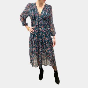 Robe empire mi-mollet femme