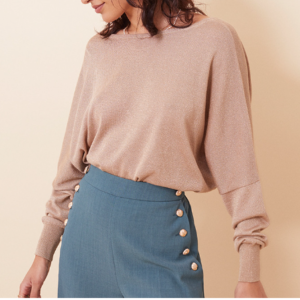 Pull/gilet en maille fine