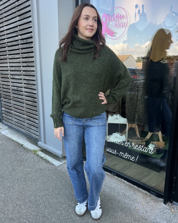PULL VERT FONCE – Image 2