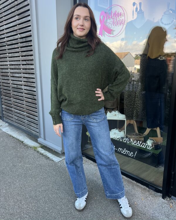 PULL VERT FONCE – Image 3