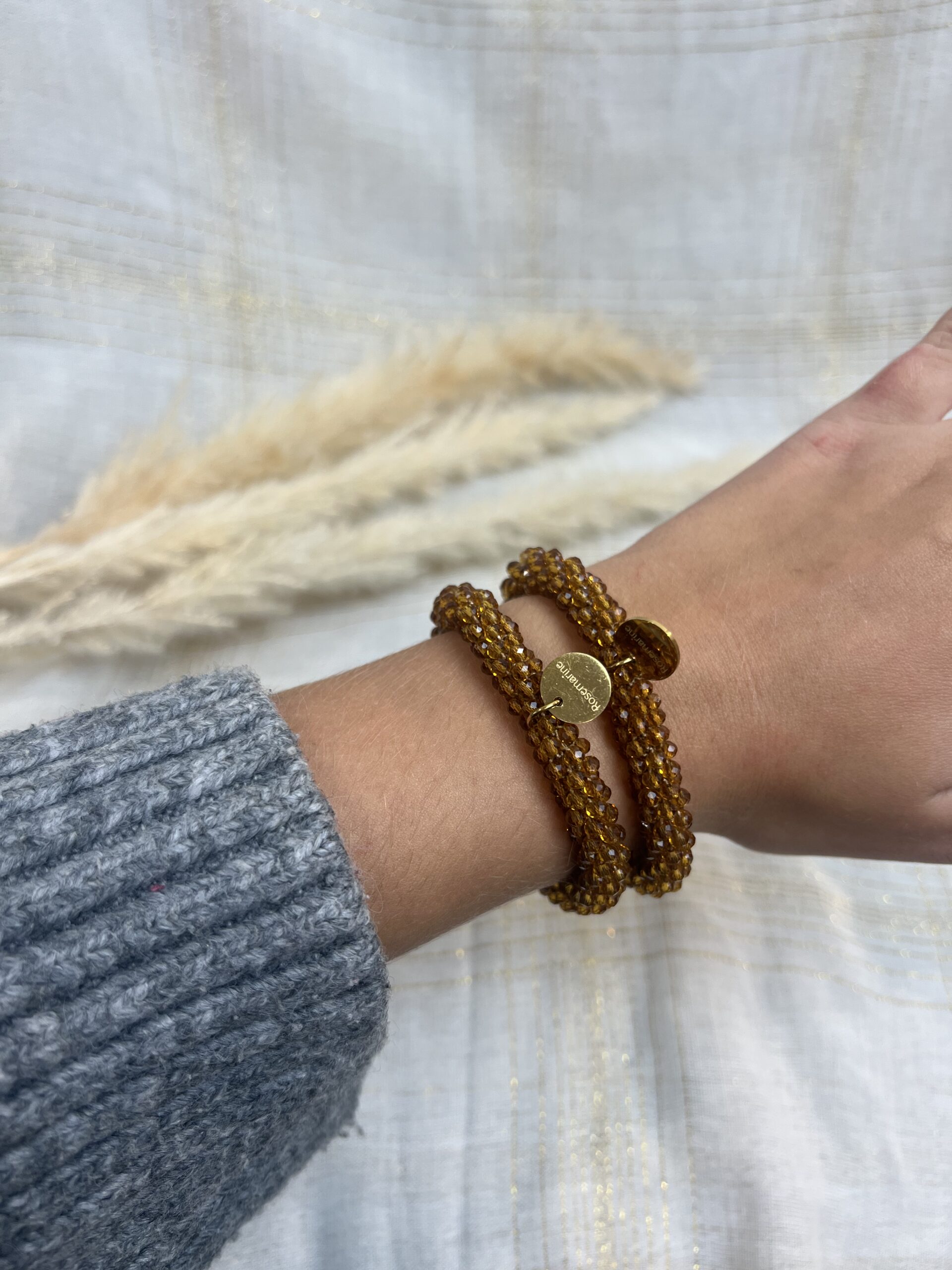 BRACELETS ÉLASTIQUES CRYSTAL PAILLETÉS – Image 6