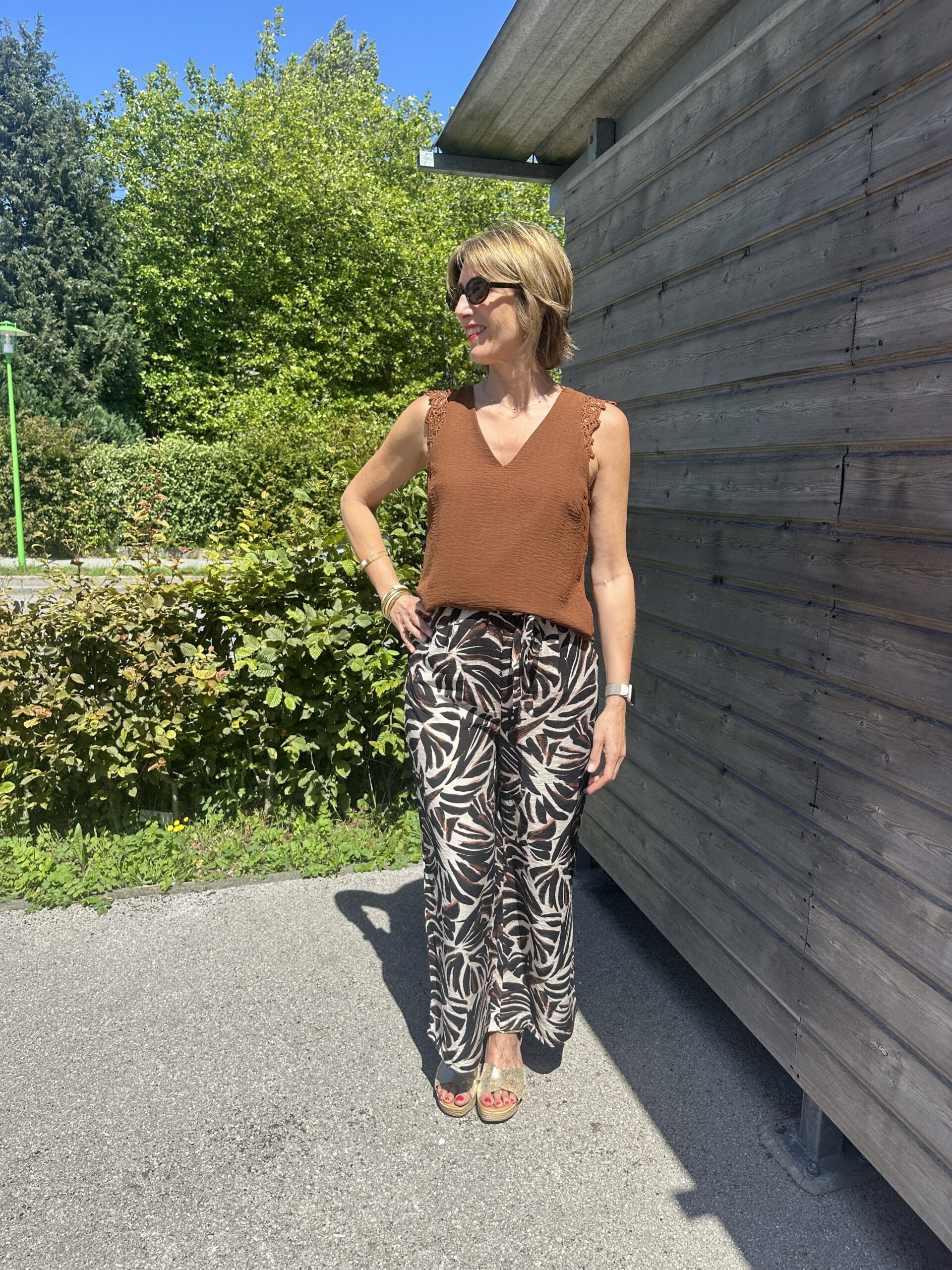 PANTALON IMPRIMÉ CHOCO