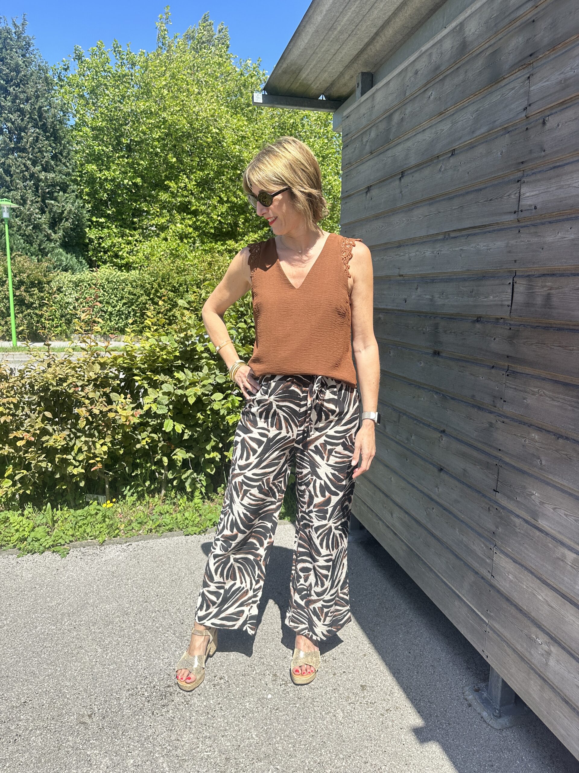 PANTALON IMPRIMÉ CHOCO – Image 2