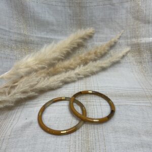 JONCS CORNE SUBLIME MOUTARDE bijoux dorés