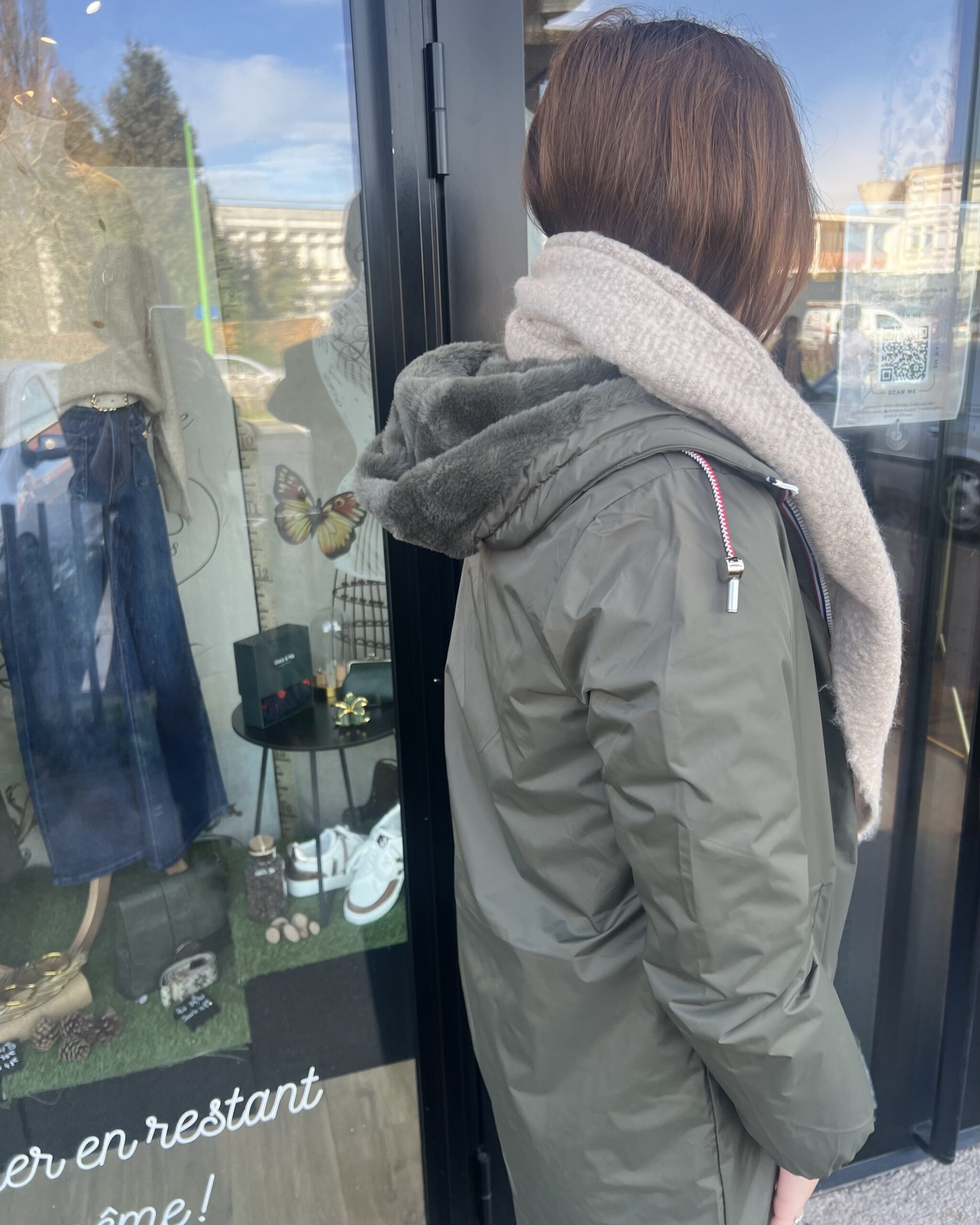 PARKA FOURRURE KAKI – Image 4