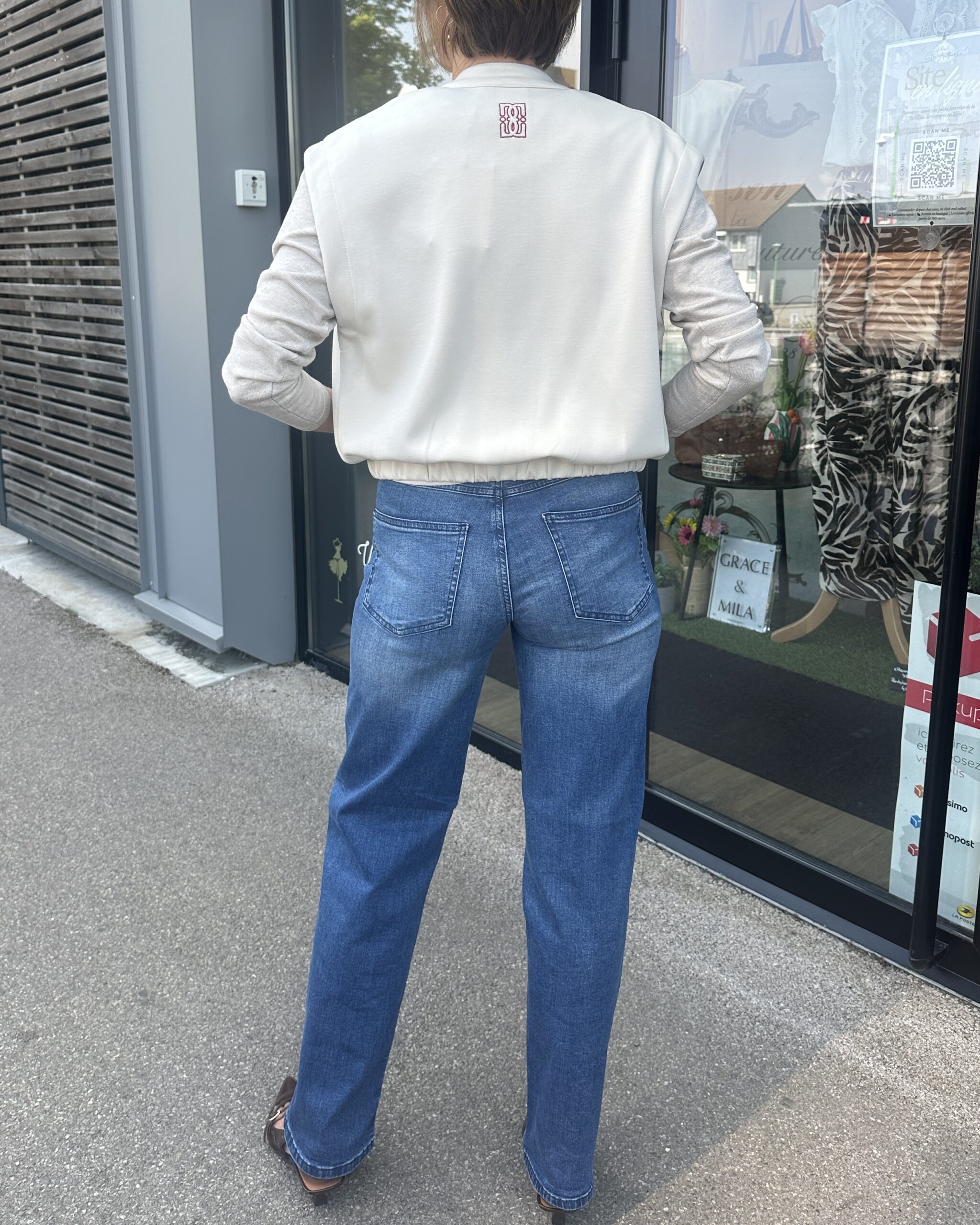 JEAN DROIT MEDIUM BLUE – Image 4
