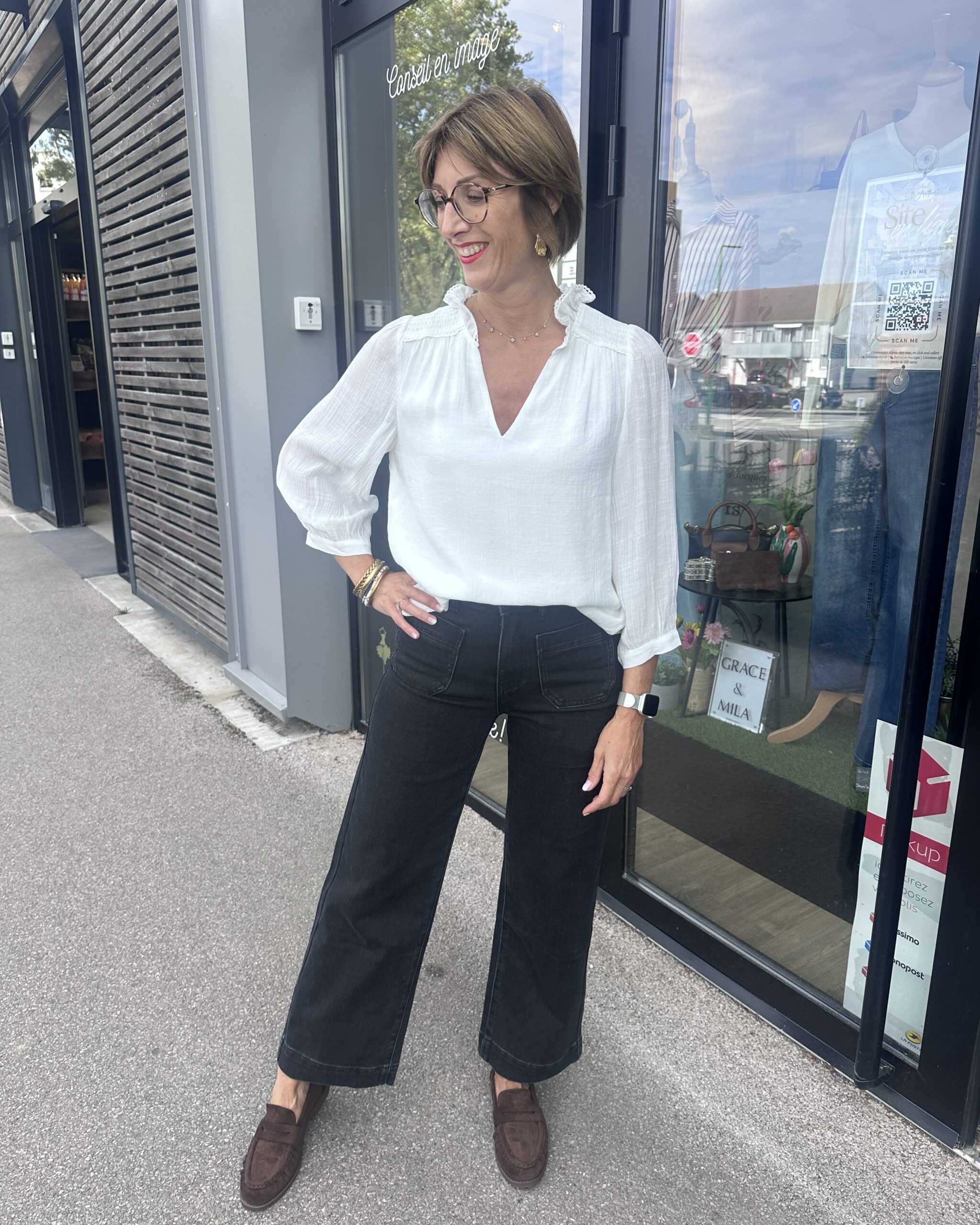 BLOUSE BLANCHE