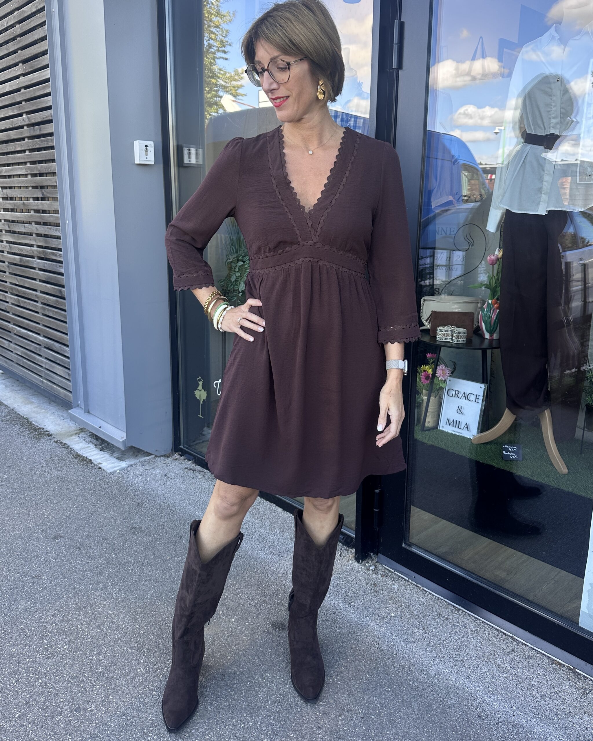ROBE MARRON – Image 3