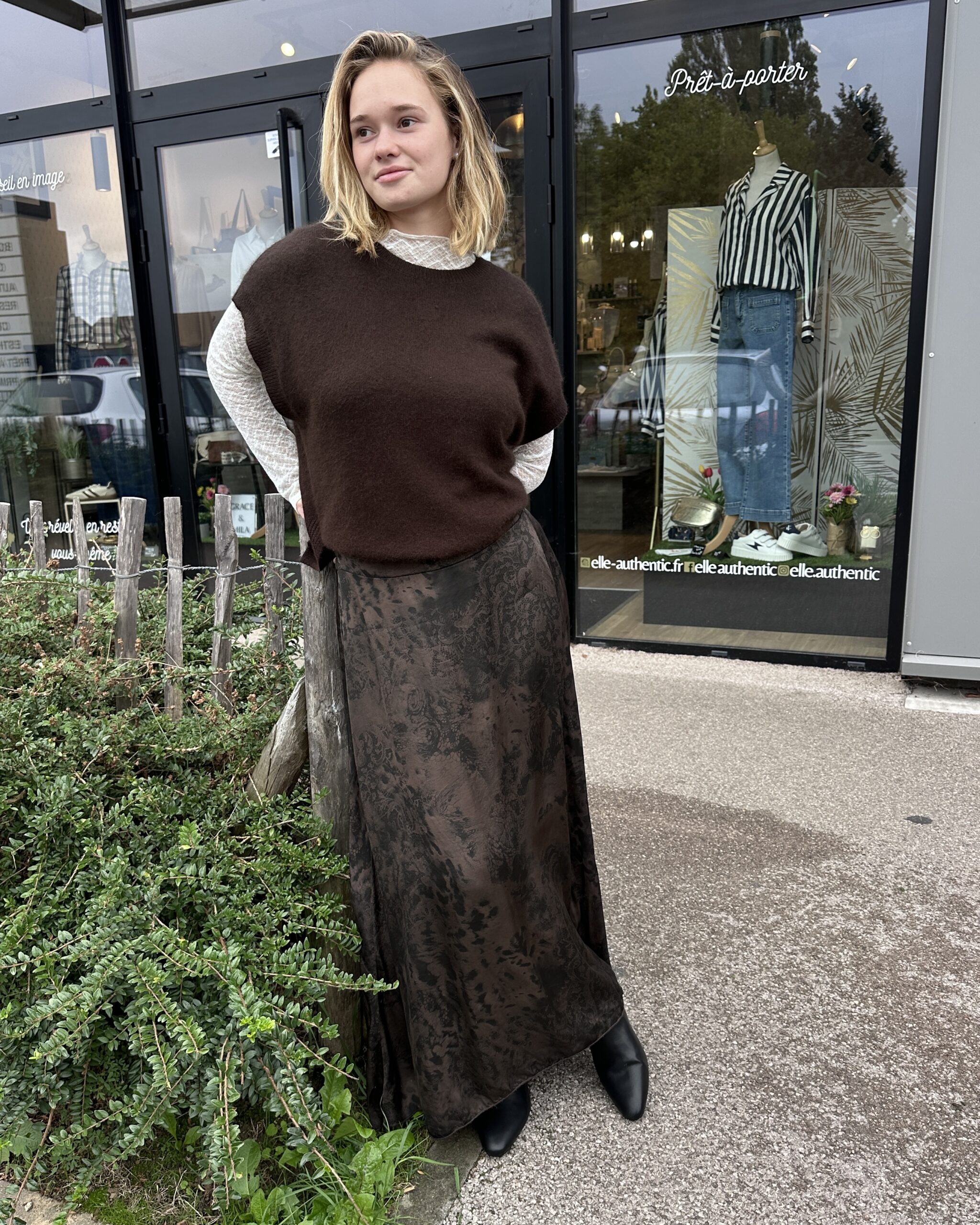 TOP MANCHES LONGUES EN DENTELLE – Image 3