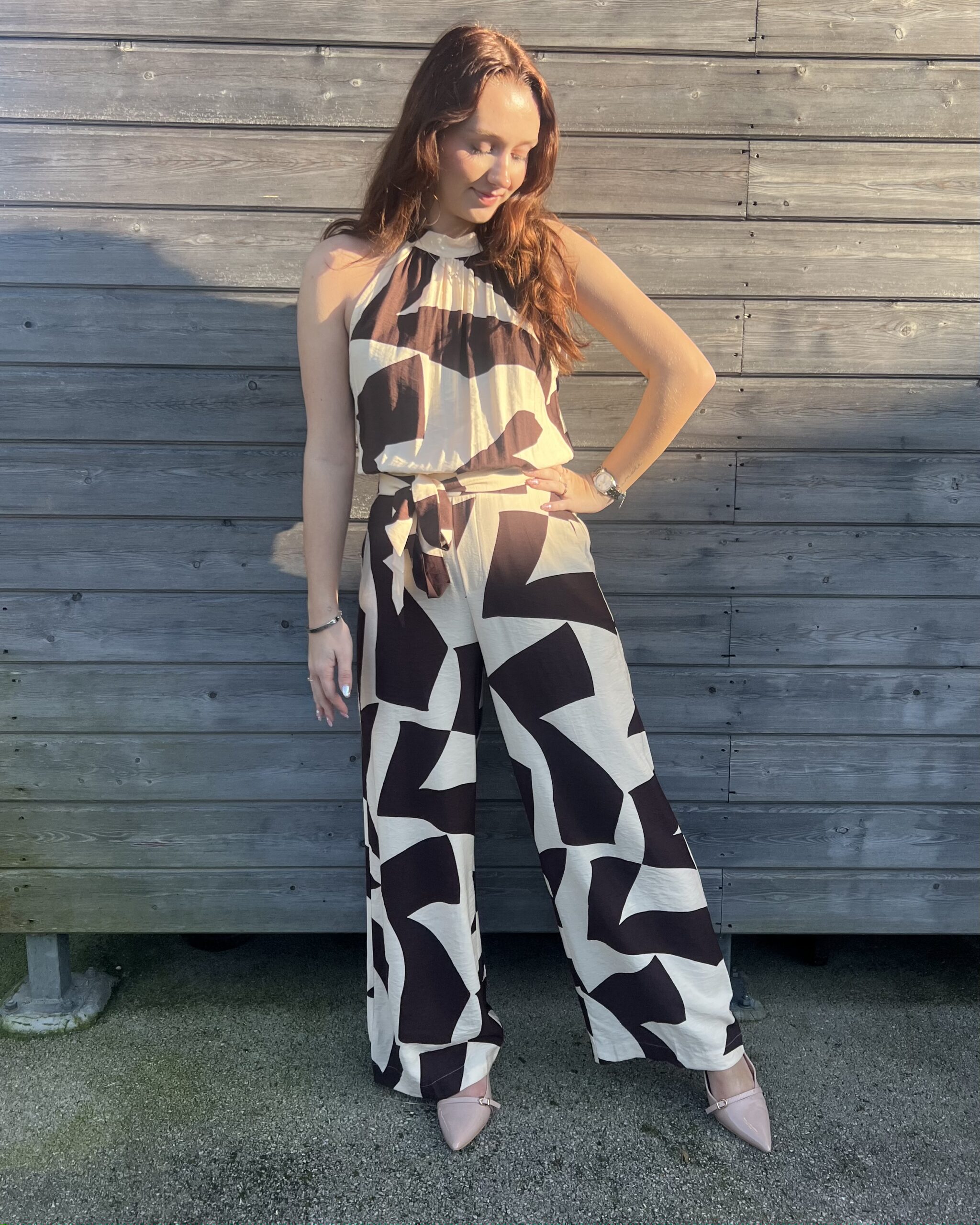 COMBINAISON PANTALON FORME GÉOMÉTRIQUE – Image 3