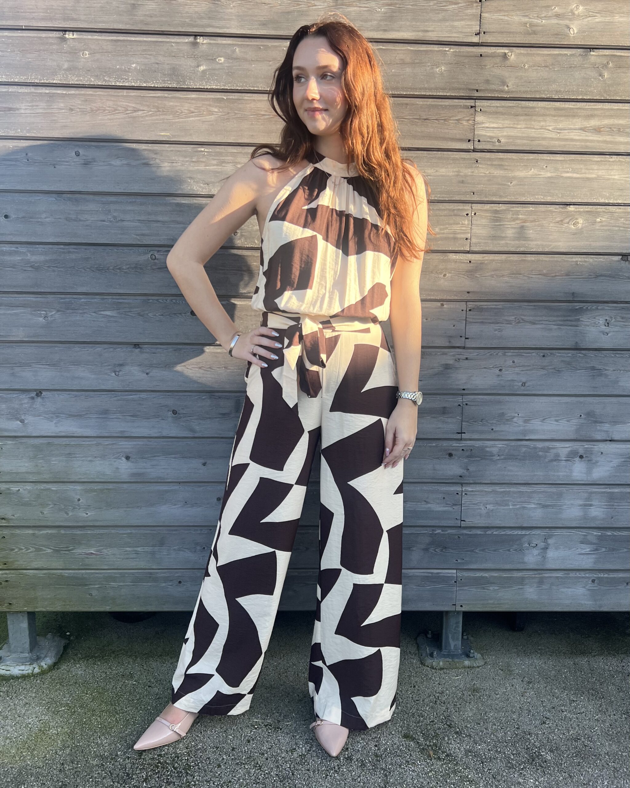 COMBINAISON PANTALON FORME GÉOMÉTRIQUE – Image 2