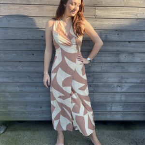 ROBE LONGUE PORTE FEUILLE