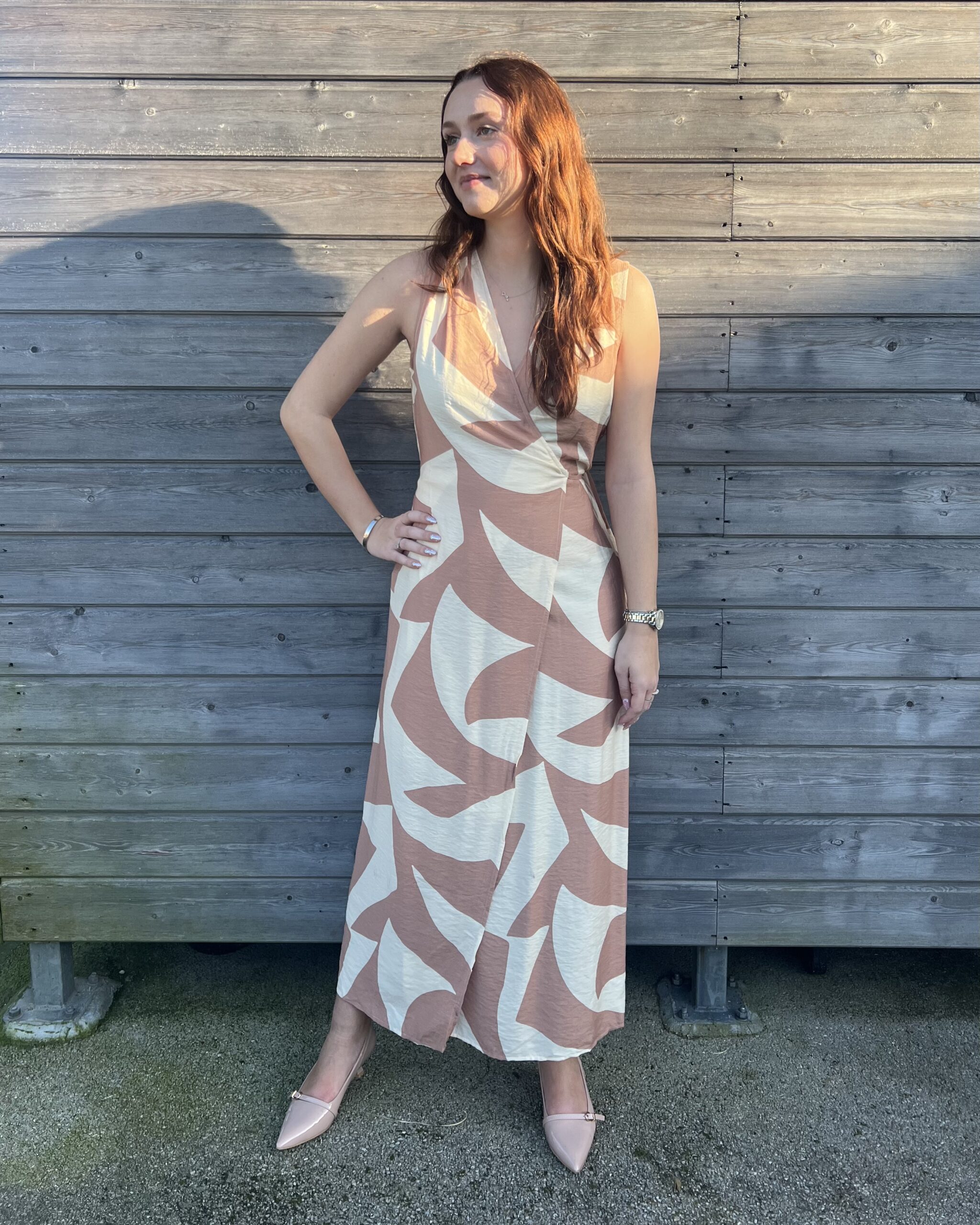 ROBE LONGUE PORTE FEUILLE – Image 2