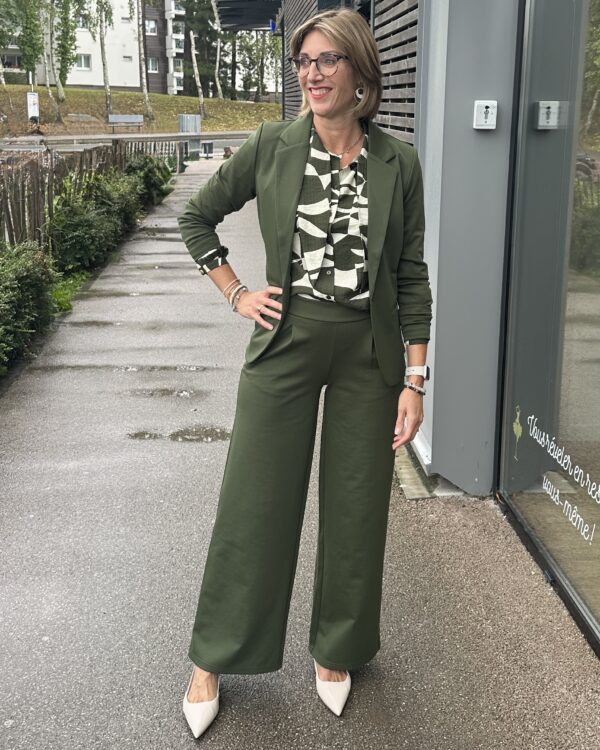 VESTE BLAZER VERTE – Image 3