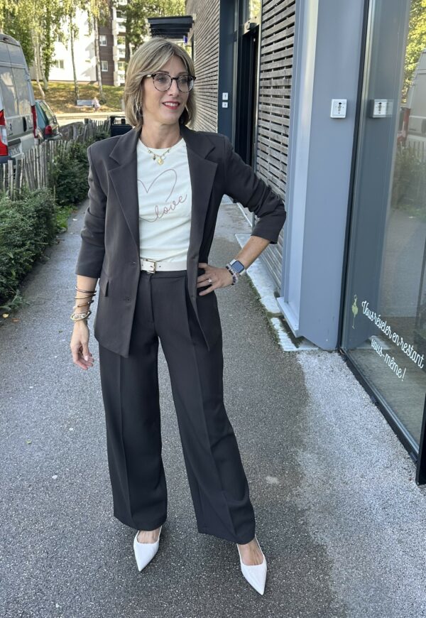 pantalon à pinces