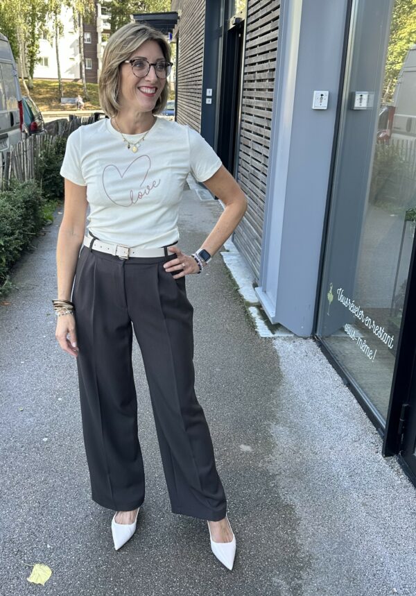 PANTALON TAILLEUR CHOCO – Image 3