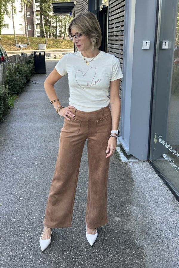 pantalon suedine