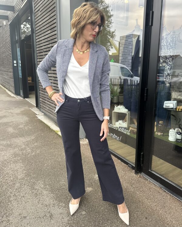 VESTE BLAZER BLEU CHINE PATRIOT – Image 3