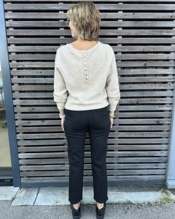 JEANS MOM 7/8 NOIR – Image 3