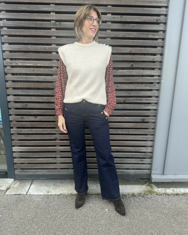 pull sans manches