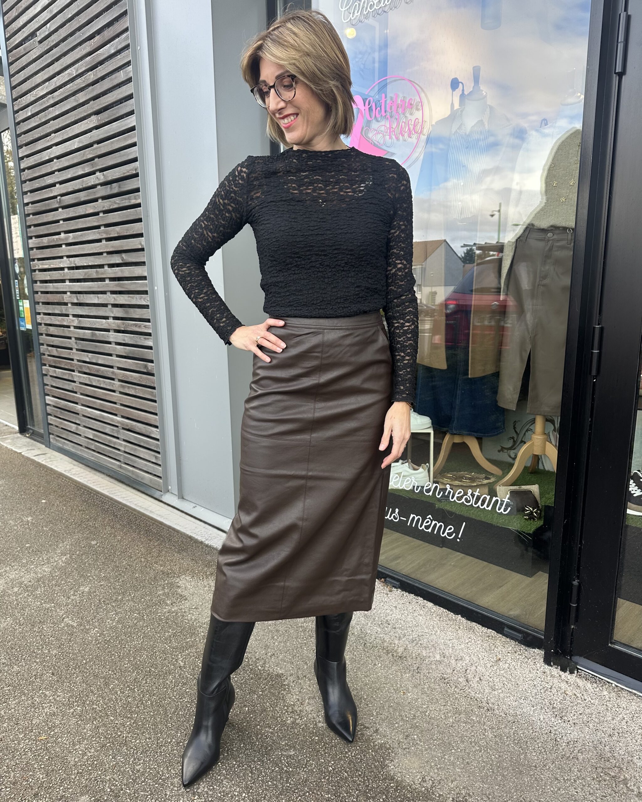 TOP DENTELLE NOIR – Image 3