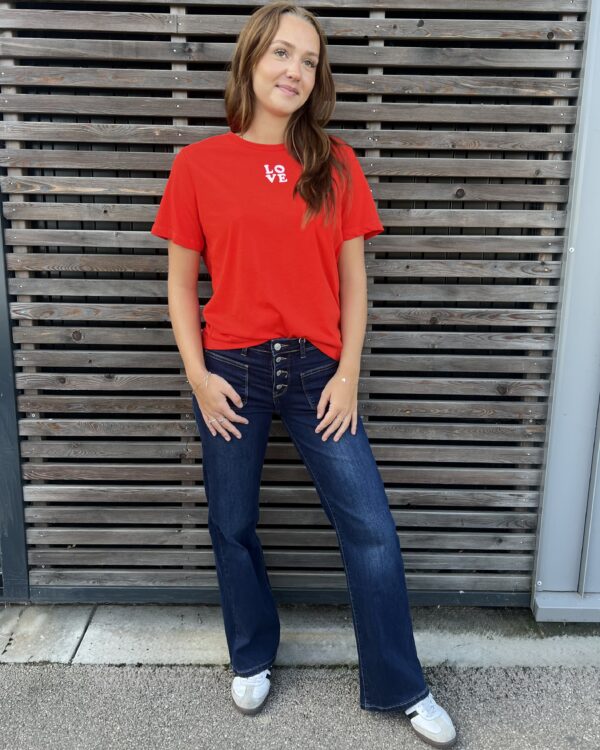 teeshirt rouge love