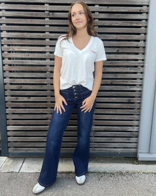 tee shirt blanc bisous