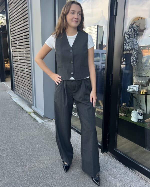 GILET COSTUME COURT – Image 2