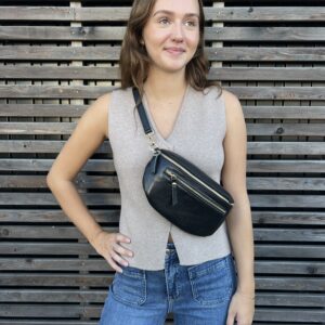Sac banane NOIR