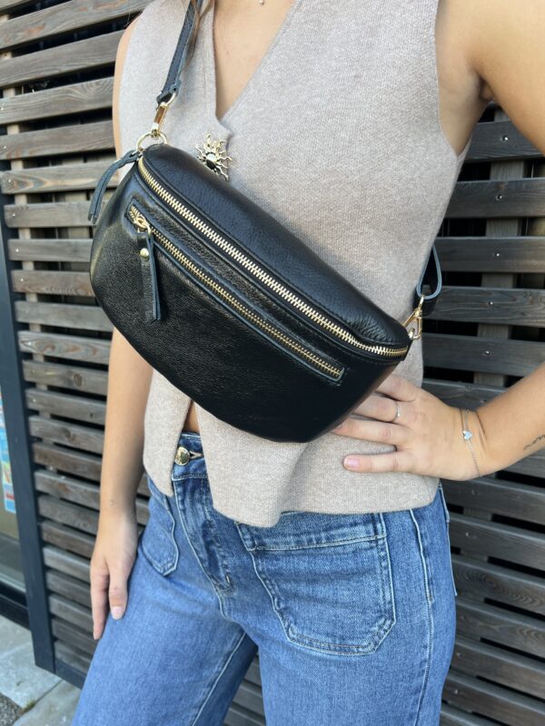 SAC BANANE NOIR – Image 3