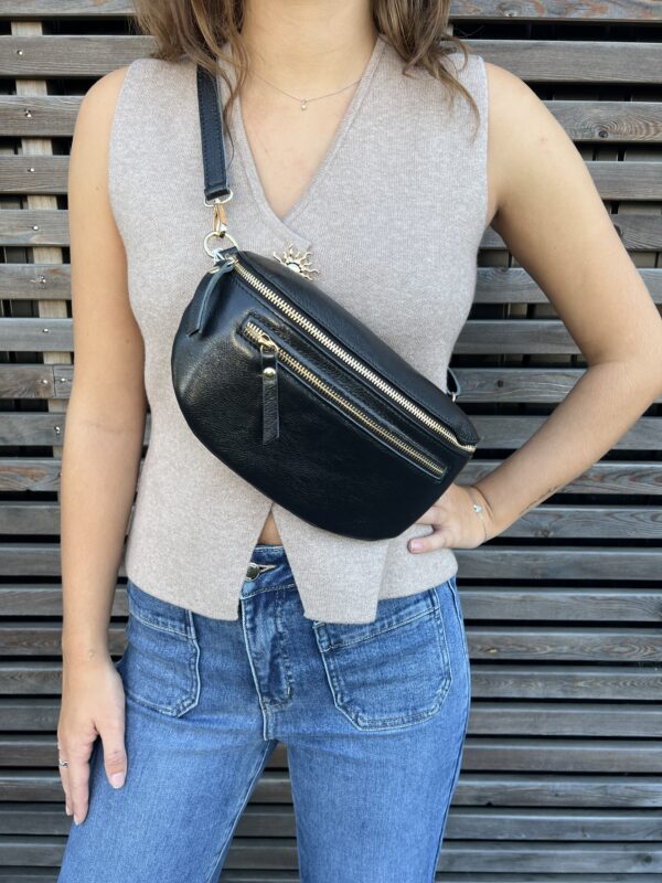 SAC BANANE NOIR – Image 2