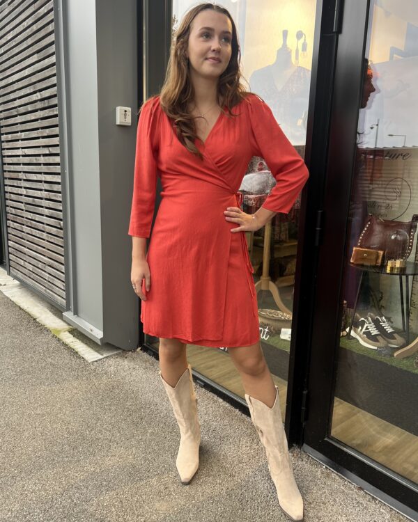 ROBE COURTE TERRACOTTA – Image 2