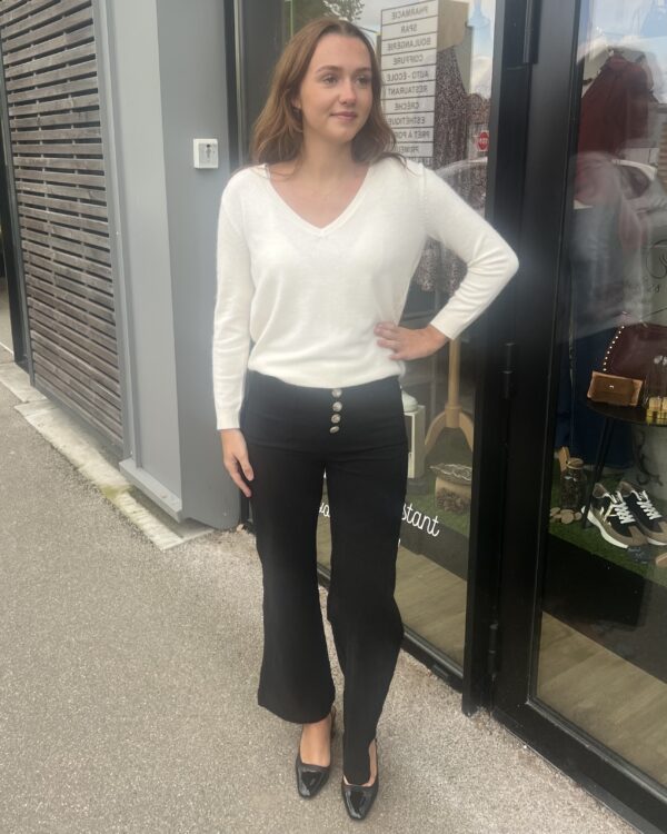 PANTALON VELOUR NOIR