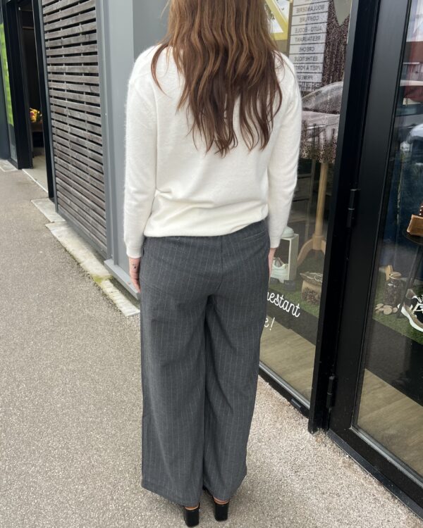 PANTALON HABILLE GRIS – Image 3