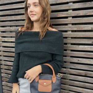 SAC PETIT MODÈLE BLEU ET MARRON