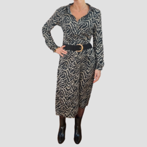 Robe longue chemise