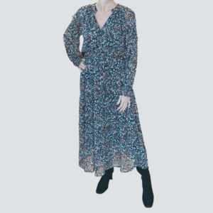 Robe longue mi-mollet