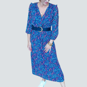 Robe longue imprimé floral